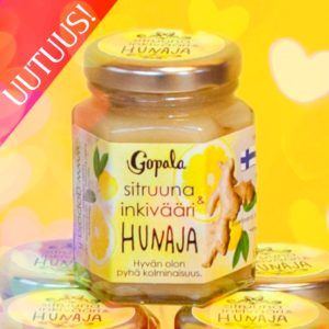 sitruuna inkivääri hunaja gopala uutuus